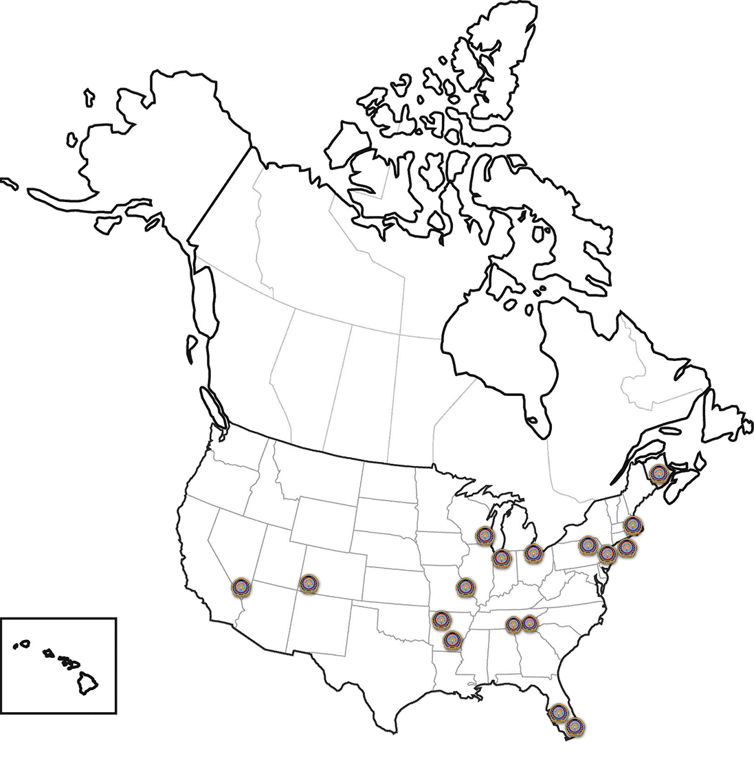 COE success stories map